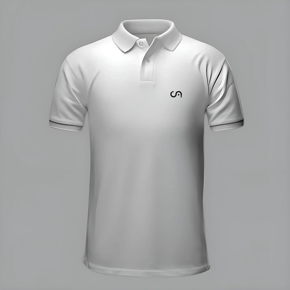 Cosmo Attire Polo | White