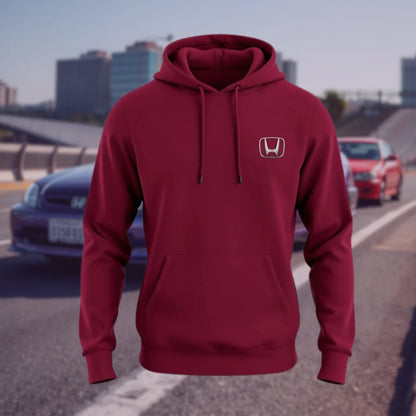 Cosmo Honda Mark Hoodie Maroon