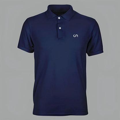 Cosmo Attire Polo | Navy Blue